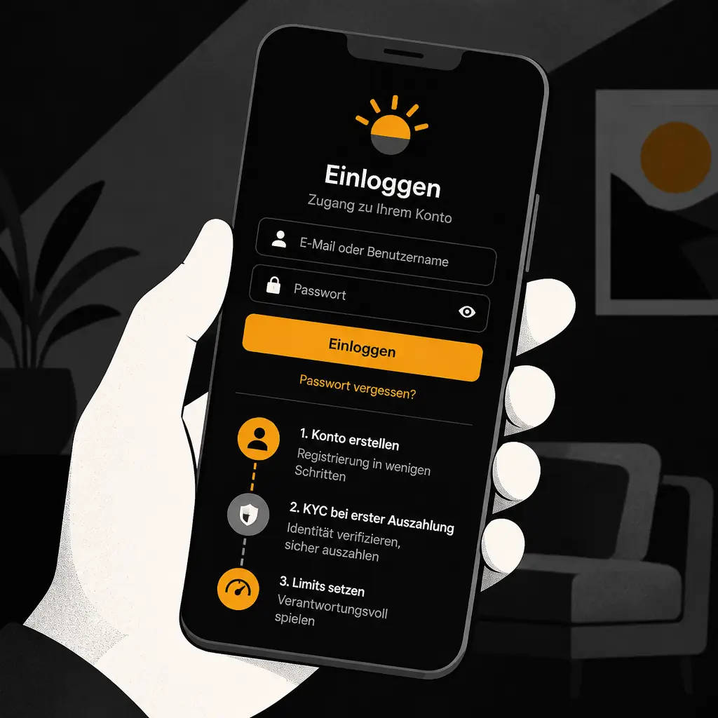 Sol Casino Einloggen – Zugang zu Ihrem Konto visual guide for Sol Casino